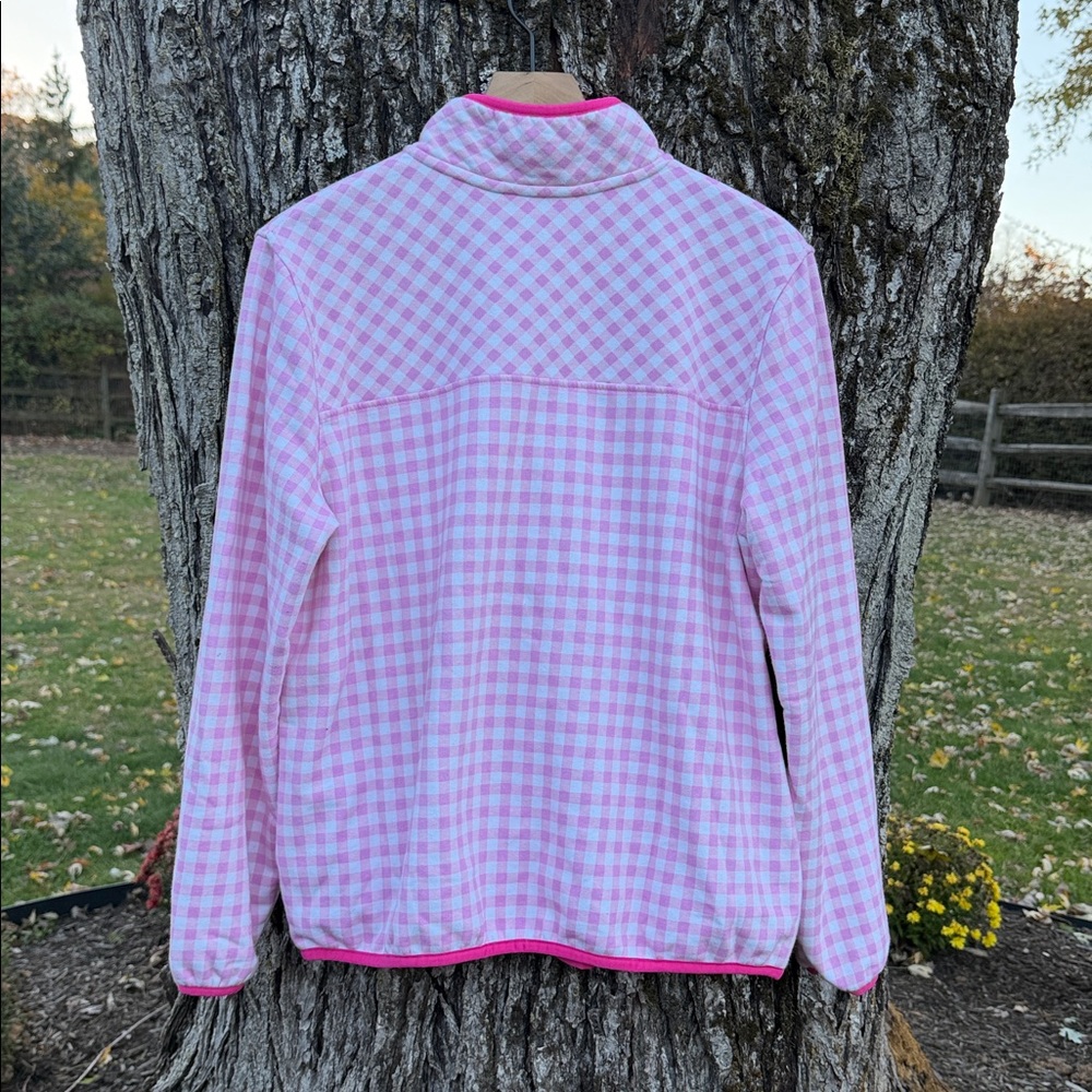Draper James DJ x Lands' End Snap Neck Pullover - Picture 2 of 8